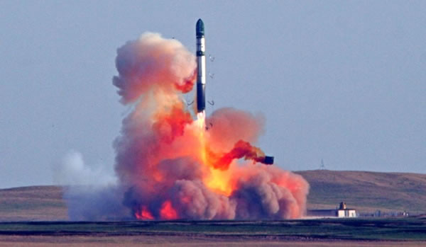 Русия изстреля нова балистична ракета за тест
