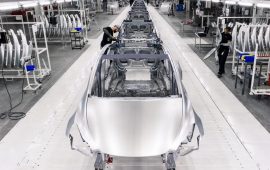 Tesla има за цел да произведе 1,5 милиона автомобила през 2022 год.