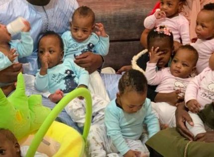 Деветзнаците родени преди една година в Мали