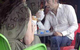 Докато Линда е в Канада, Кирил Петков яде дюнери с Лена Бориславова (СНИМКИ)