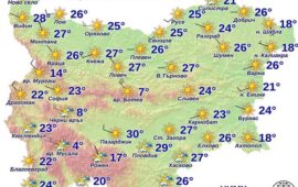 30 градуса удари живакът в Пазарджик