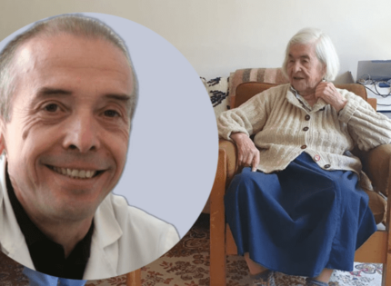 Майката на д-р Мангъров е на 101 години